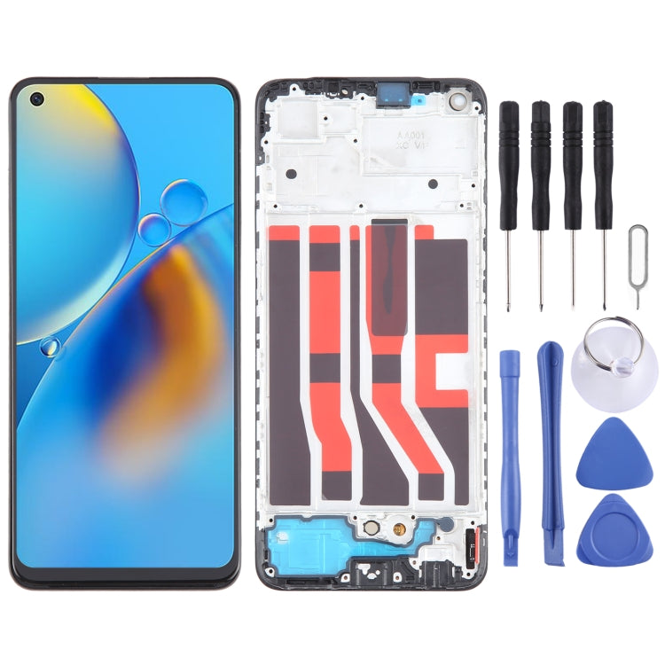 Original AMOLED LCD Screen Digitizer Full Assembly with Frame, For OPPO A78 4G CPH2565, For OPPO Reno8 Z 5G, For OPPO Reno8 4G, For OPPO Reno8 Lite 5G, For OPPO Reno8 5G, For OPPO F21 Pro 5G, For OPPO F21 Pro, For OPPO Reno7 Lite, For OPPO Reno7 4G    ...