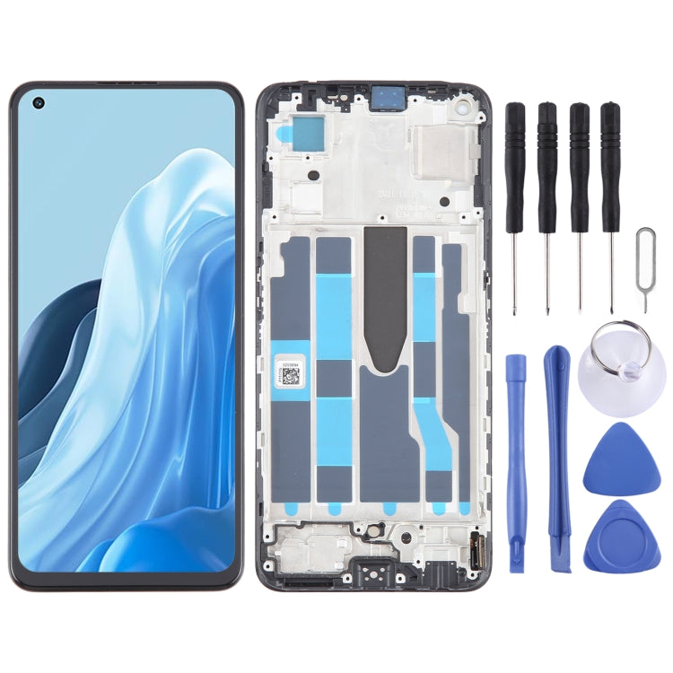 Original AMOLED LCD Screen Digitizer Full Assembly with Frame, For OPPO A78 4G CPH2565, For OPPO Reno8 Z 5G, For OPPO Reno8 4G, For OPPO Reno8 Lite 5G, For OPPO Reno8 5G, For OPPO F21 Pro 5G, For OPPO F21 Pro, For OPPO Reno7 Lite, For OPPO Reno7 4G    ...
