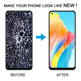 Original AMOLED LCD Screen Digitizer Full Assembly with Frame, For OPPO A78 4G CPH2565, For OPPO Reno8 Z 5G, For OPPO Reno8 4G, For OPPO Reno8 Lite 5G, For OPPO Reno8 5G, For OPPO F21 Pro 5G, For OPPO F21 Pro, For OPPO Reno7 Lite, For OPPO Reno7 4G    ...