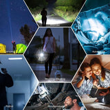 W5202-1 31 LEDs 5500LM High Brightness Rechargeable Flashlight, W5202-1