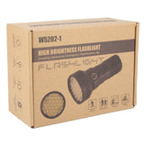 W5202-1 31 LEDs 5500LM High Brightness Rechargeable Flashlight, W5202-1