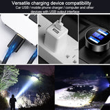 W5202-1 31 LEDs 5500LM High Brightness Rechargeable Flashlight, W5202-1