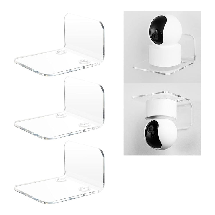YX113 3pcs Acrylic Small Wall Mount