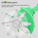 21V Portable Rechargeable Electric Lawn Mower Weeder, EU Plug, US Plug