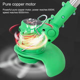 21V Portable Rechargeable Electric Lawn Mower Weeder, EU Plug, US Plug