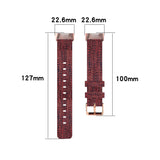 Braided Nylon Strap Plastic Head, Size: Free Size, For Fitbit Charge 4 / Charge 3 / Charge3 SE