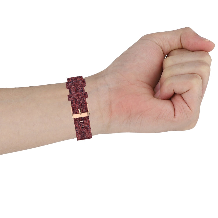 Braided Nylon Strap Plastic Head, Size: Free Size, For Fitbit Charge 4 / Charge 3 / Charge3 SE