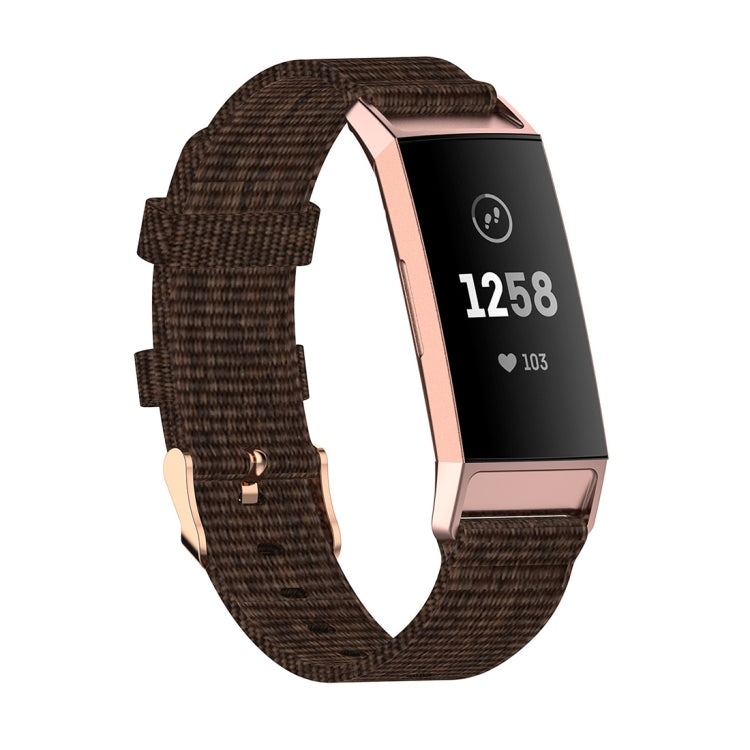 Braided Nylon Strap Plastic Head, Size: Free Size, For Fitbit Charge 4 / Charge 3 / Charge3 SE