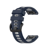 Silicone Two-color Strap, For Garmin Fenix 6X