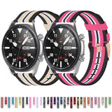 Woven Nylon Textured Strap, Size: Free Size 20mm, For Galaxy Watch 3 41mm
