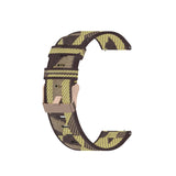 Woven Nylon Textured Strap, Size: Free Size 22mm, For Galaxy Watch 3 45mm