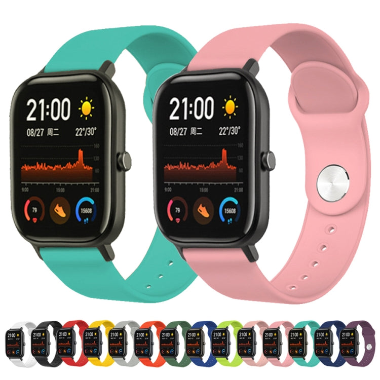 For Huami Amazfit GTS Silicone Replacement Strap Watchband, 20mm, 22mm