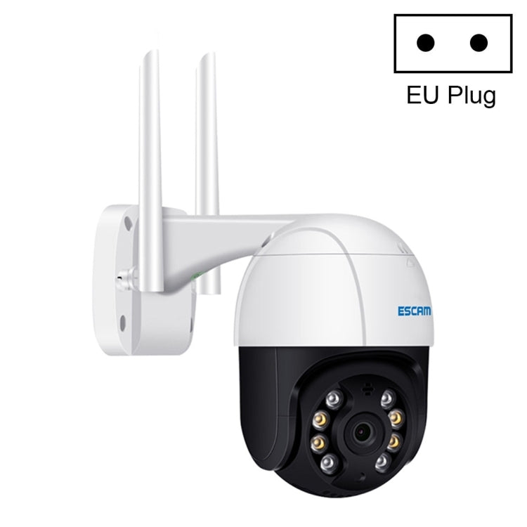 ESCAM QF518 5MP Smart WiFi IP Camera, Support AI Humanoid Detection / Auto Tracking / Dual Light Night Vision / Cloud Storage / Two Way Audio / TF Card, EU Plug, US Plug, UK Plug, AU Plug EU Plug