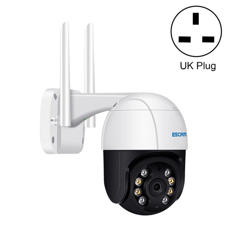 ESCAM QF518 5MP Smart WiFi IP Camera, Support AI Humanoid Detection / Auto Tracking / Dual Light Night Vision / Cloud Storage / Two Way Audio / TF Card, EU Plug, US Plug, UK Plug, AU Plug UK Plug