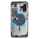 For iPhone 14 Pro Max Battery Back Cover with Power + Volume Flex Cable + Wireless Charging Module, China Version, CE EU Version, US Version