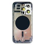 For iPhone 14 Pro Battery Back Cover with Side Keys & Card Tray, US Version, China Version, CE EU Version