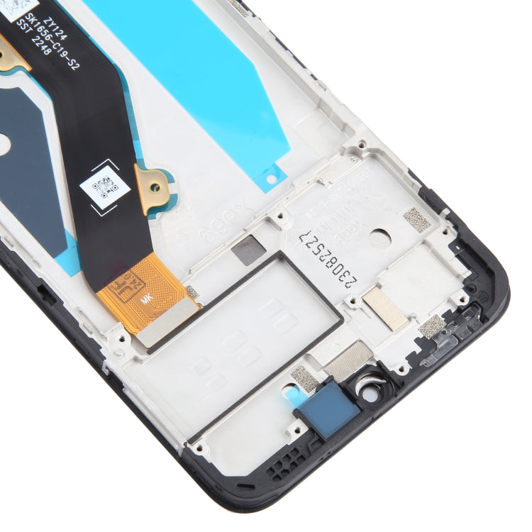 OEM LCD Screen Digitizer Full Assembly With Frame, For Infinix Hot 30i X669, For Infinix Hot 20 Play X6825