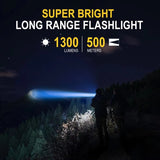 S2301 30W White Laser Wick 1000LM Telescopic Zoom LED Flashlight, S2301