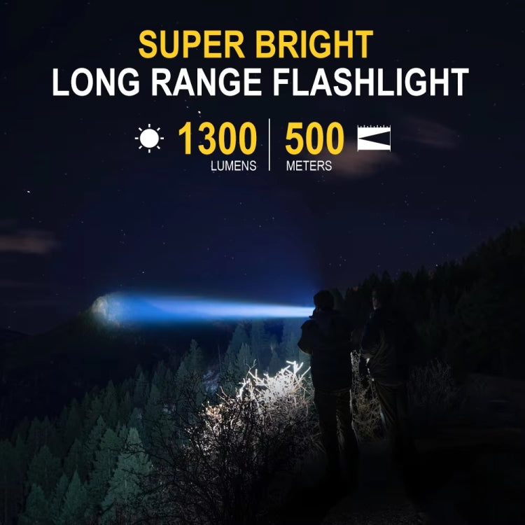 S2301 30W White Laser Wick 1000LM Telescopic Zoom LED Flashlight, S2301