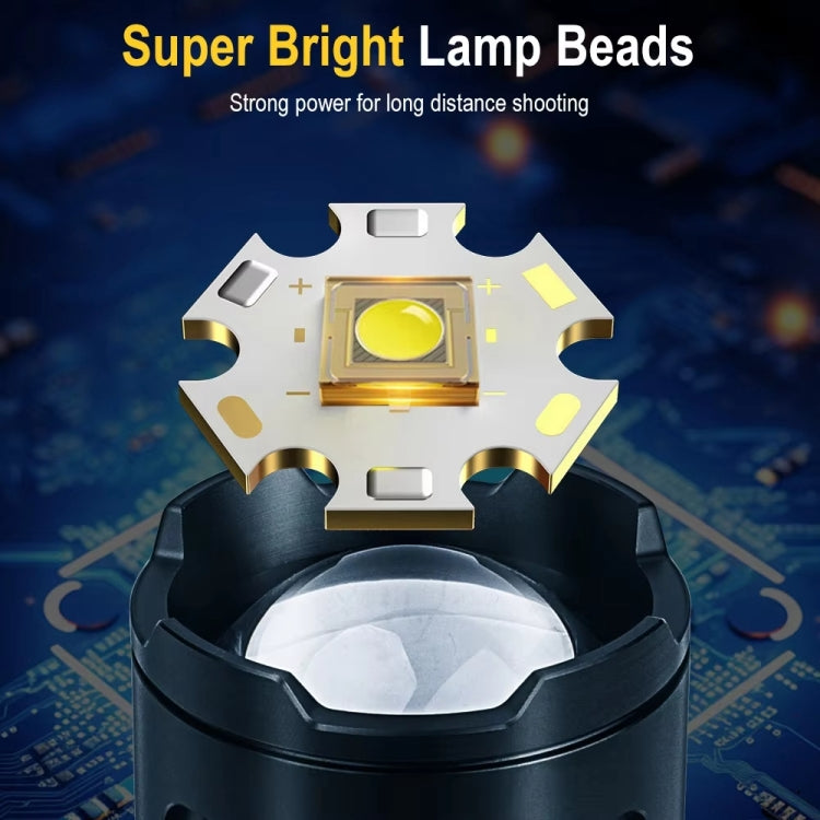 S2301 30W White Laser Wick 1000LM Telescopic Zoom LED Flashlight, S2301