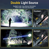 S2301 30W White Laser Wick 1000LM Telescopic Zoom LED Flashlight, S2301