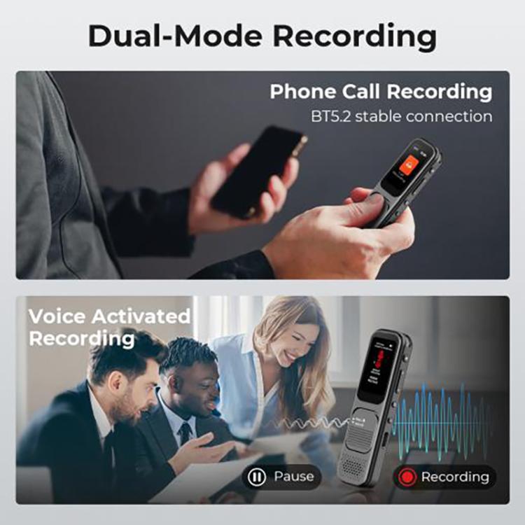 S2 Smart Noise Reduction Convenient Voice Recorder, 64GB