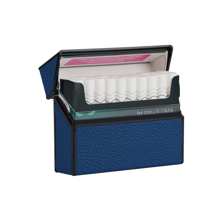 For IQOS Series Electronic Cigarette Grooved Leather PC Storage Box