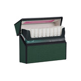 For IQOS Series Electronic Cigarette Grooved Leather PC Storage Box