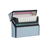 For IQOS Series Electronic Cigarette Grooved Leather PC Storage Box