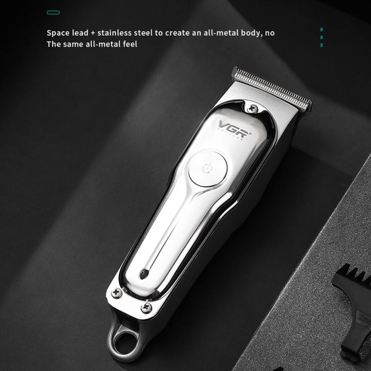 VGR V-071 5W Carbon Steel Blade USB Electric Hair Clipper, V-071