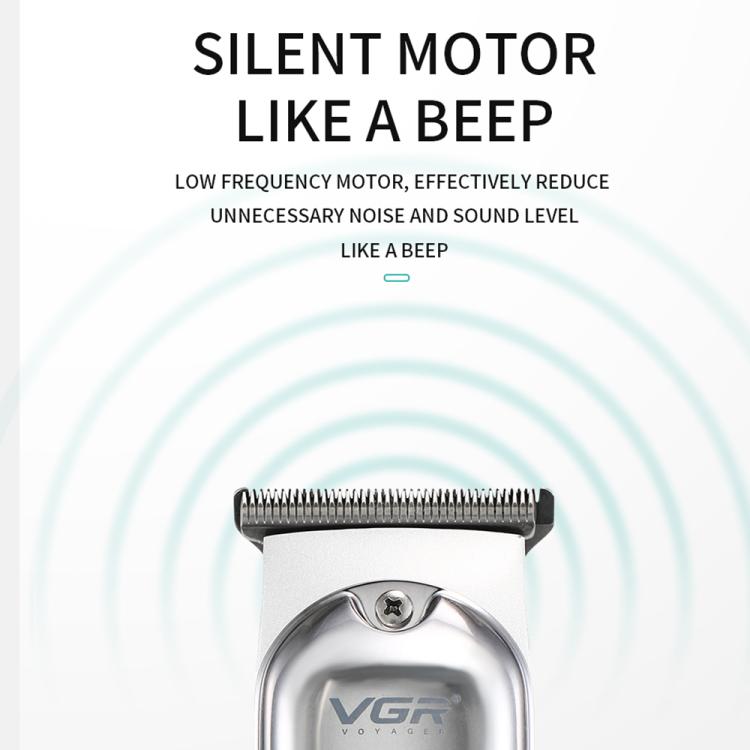 VGR V-071 5W Carbon Steel Blade USB Electric Hair Clipper, V-071