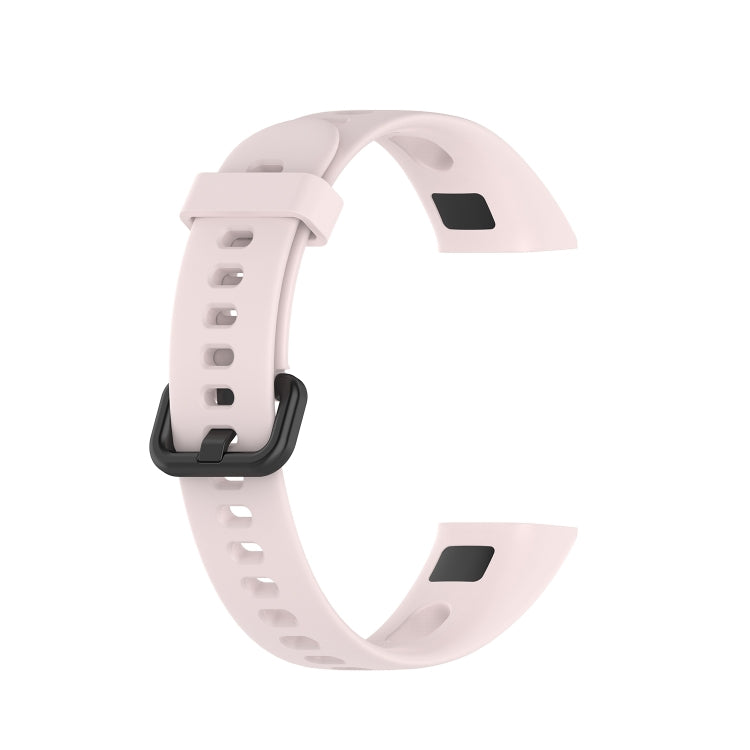 Metal Buckle Silicone Strap, Size: Free Size, For Huawei Honor Band 5i / Band 4