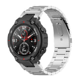 Three Strains Of Stainless Steel Strap with Utility Knife, For Huami Amazfit Ares A1908, For Huami Amazfit T-Rex A1918