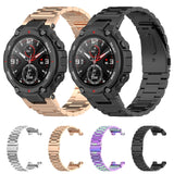 Three Strains Of Stainless Steel Strap with Utility Knife, For Huami Amazfit Ares A1908, For Huami Amazfit T-Rex A1918