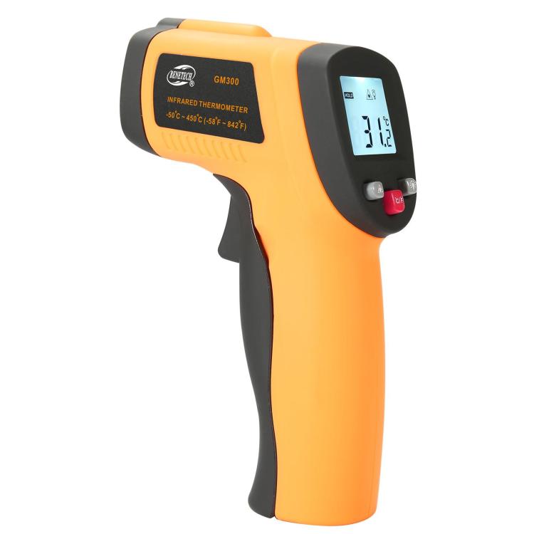 BENETECH GM300 Infrared Thermometer, Temperature Range: -50 - 450 Degrees Celsius