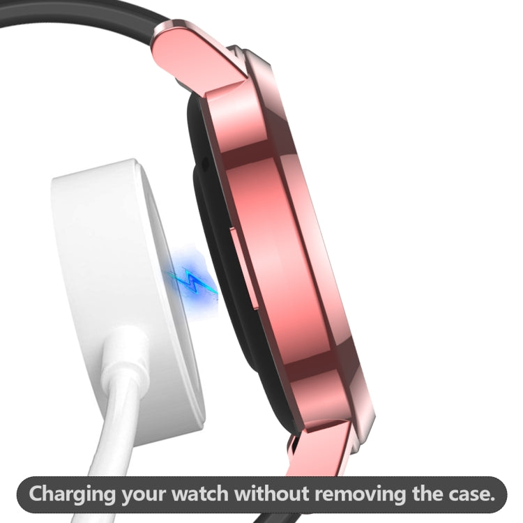 2 in 1 Tempered Glass Screen Protector + Fully Plating PC Case, For Huawei Watch GT2 42mm