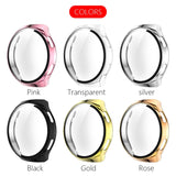 2 in 1 Tempered Glass Screen Protector + Fully Plating PC Case, For Huawei Watch GT2e