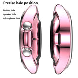 Electroplating Hollow Half-pack TPU Protective Case, For Samsung Galaxy Watch 3 41mm, For Samsung Galaxy Watch 3 45mm