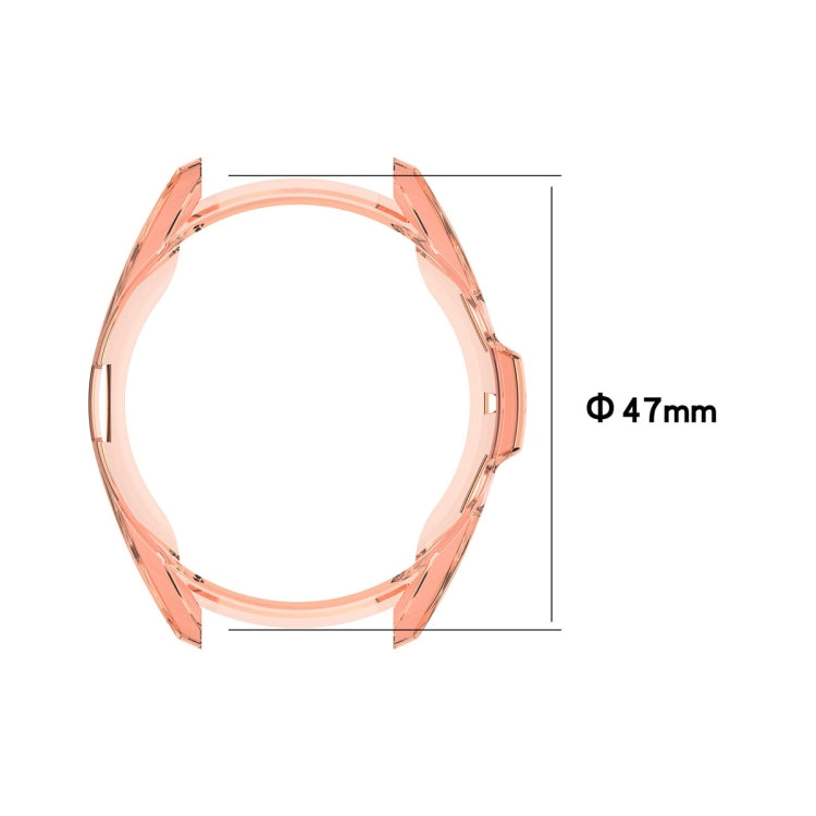 Electroplating Hollow Half-pack TPU Protective Case, For Samsung Galaxy Watch 3 41mm, For Samsung Galaxy Watch 3 45mm