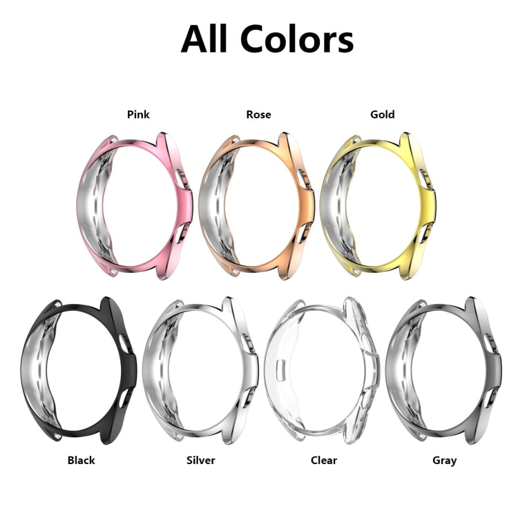 Electroplating Hollow Half-pack TPU Protective Case, For Samsung Galaxy Watch 3 41mm, For Samsung Galaxy Watch 3 45mm