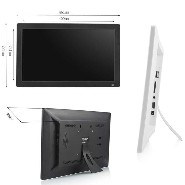 XCLT1850 18.5 inch LED Display Digital Photo Frame, US Plug, EU Plug, UK Plug, AU Plug