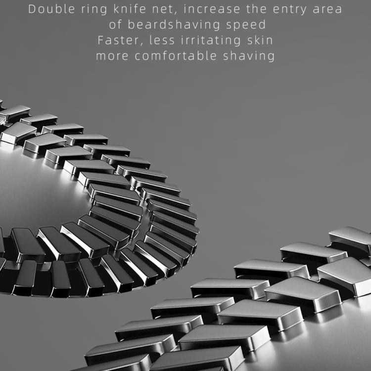 VGR V-310 Digital Display Three-blade IPX7 Electric Shaver, V-310