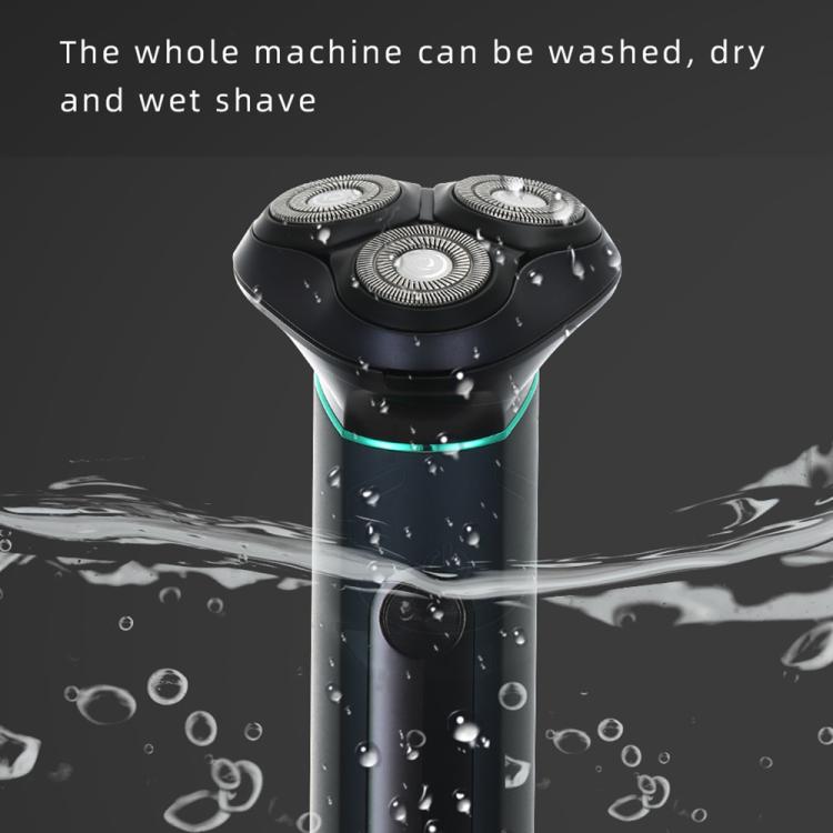 VGR V-310 Digital Display Three-blade IPX7 Electric Shaver, V-310