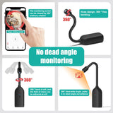 QJ700 1080P HD WiFi Panoramic 360-degree Snake Tube Camera, Support Motion Detection