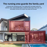 QJ700 1080P HD WiFi Panoramic 360-degree Snake Tube Camera, Support Motion Detection