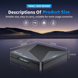 X88 Pro X5M Android 14.0 Smart TV Box, S905X5M 2.0GHz 64-bit Quad-core Cortex-A55