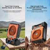 F3 Solar Powered USB Charging Portable Fan Camping Light