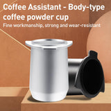 54mm Coffee Machine Handle Dosing Cup Mug Coffee Powder Feeder For Breville 8 Series, For Breville 8 Series Powder Feeder, For Breville 8 Series