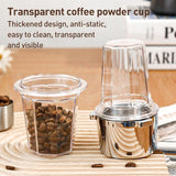 Thickened PC Dosing Cup for Coffee Grinder, 51mm, 58mm