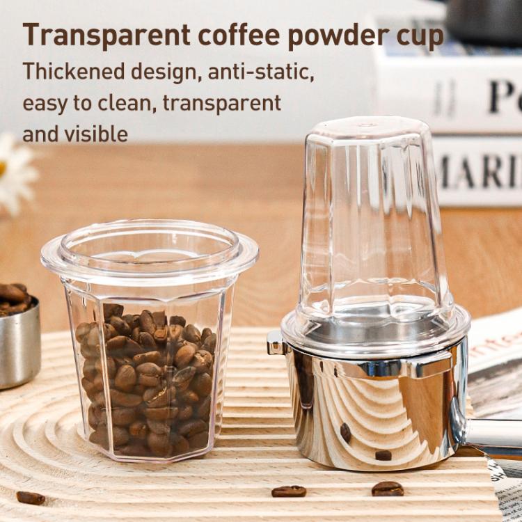 Thickened PC Dosing Cup for Coffee Grinder, 51mm, 58mm